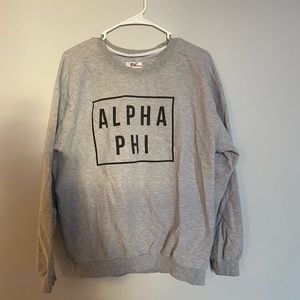 Alpha Phi Crewneck Sweatshirt